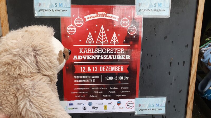 Karlshorster Adventszauber – Weihnachtsmarkt am Fr. 12.12. & Sa. 13.12.2025